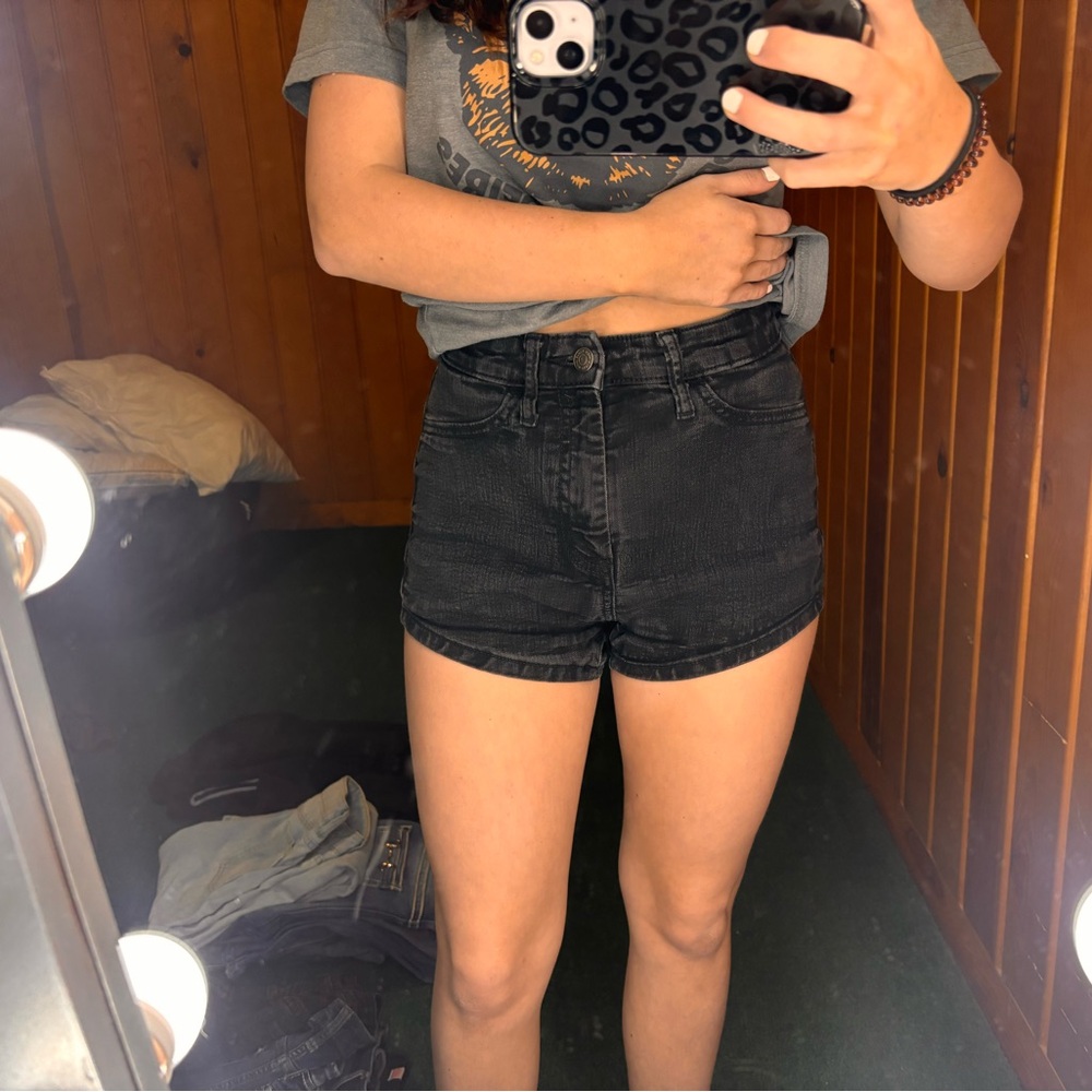 Wild Fable Black Jean Shorts